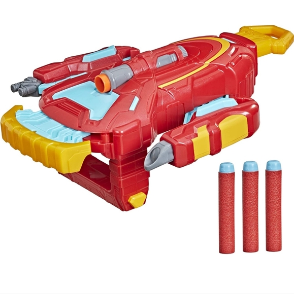Marvel Avengers Mech Strike Iron Man Strikeshot Gauntlet Role Play Toy. - Picture 1 of 6
